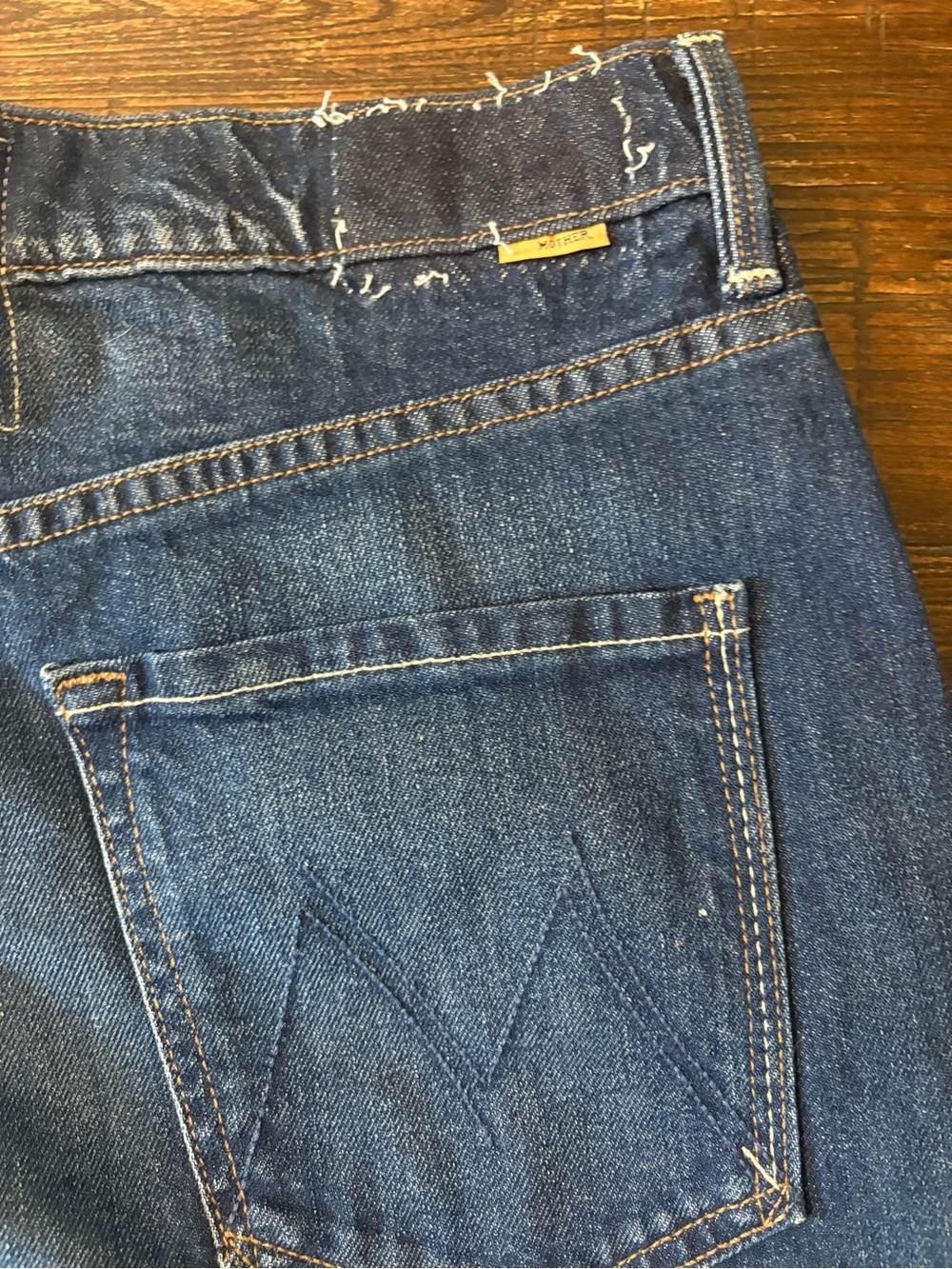 Mother Superior The Delinquent Ankle Jeans Women 28 NWT Wide Leg Made In Shade - Picture 9 of 14